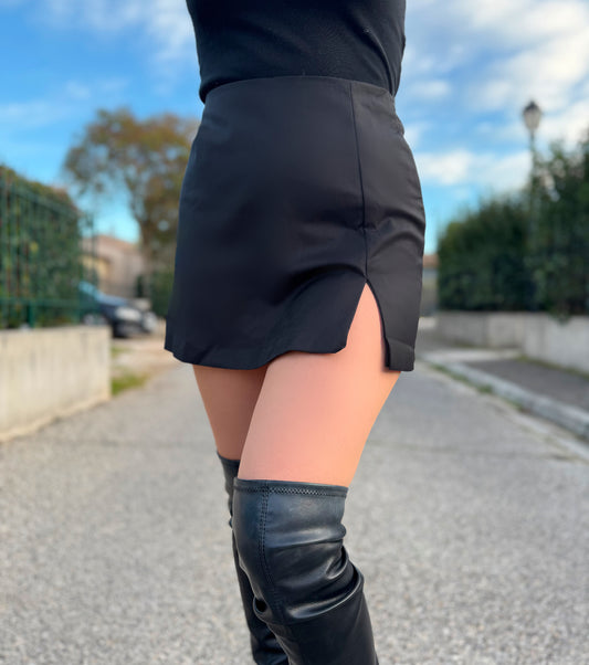 Jupe short noire